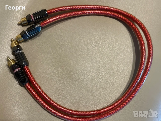 RCA interconect USA- STRAiGHT WIRE “Encore II” , снимка 2 - Аудиосистеми - 54617390