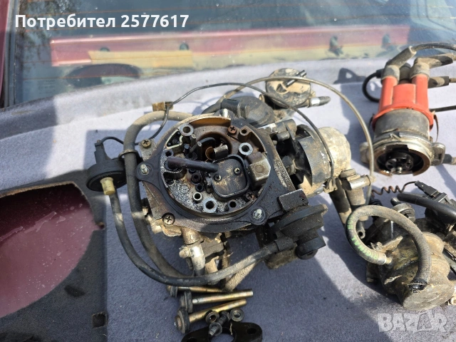 Карбуратор,бобина, помпа и делко за Опел вектра А 1.6 si, снимка 2 - Части - 54208746