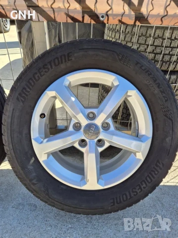 Джанти Audi 16 цола , 5х112 , 6.5j ,et43 , 215/60/16 Skoda Vw Seat, снимка 5 - Гуми и джанти - 54484042