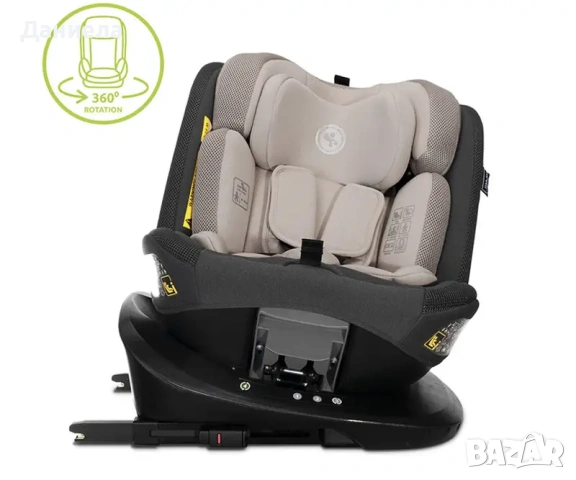 Lorelli Стол за кола Imola beige i-Size 40-150 см isofix 360 