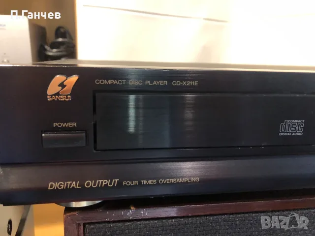 SANSUI CD-X211E TDA1541A-R1 – SAA7220P/A Диск плеър