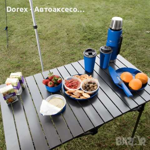 Сгъваема маса за къмпинг 95x55 см, снимка 4 - Аксесоари и консумативи - 54215445