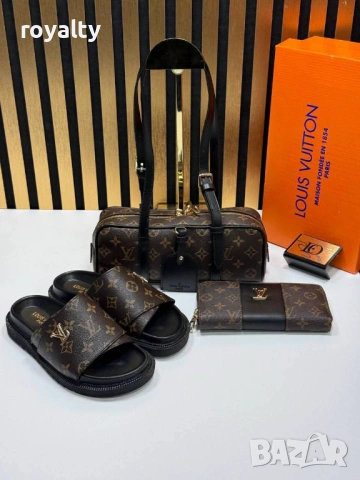 Louis Vuitton Нов Дамски Комплект Различни Цветове Луи Витон , снимка 12 - Чанти - 54649227