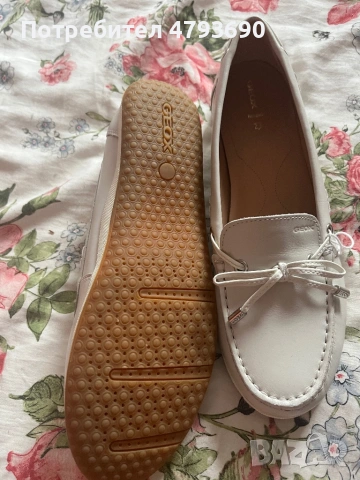 Кожени мокасини Geox, снимка 3 - Дамски ежедневни обувки - 54163929