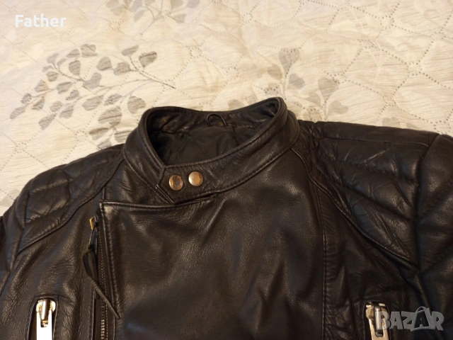 Кожено мото яке размер L / 50, снимка 5 - Аксесоари и консумативи - 54289673