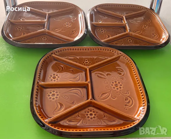 Чинии за фондю - 3 броя