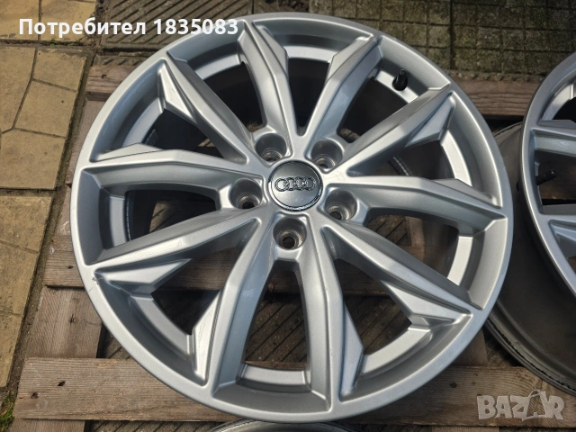 Лети джанти 17ки 5х112 Audi, снимка 4 - Гуми и джанти - 55063404