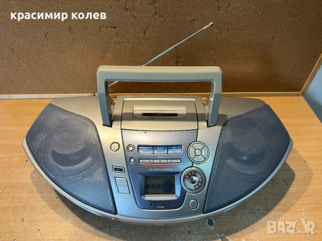 радиокасетофон с диск "PANASONIC RX-ES27", снимка 2 - Радиокасетофони, транзистори - 55018218