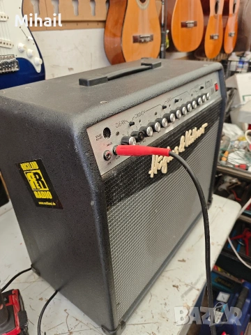 Китарен усилвател, кубе Hughes & Kettner Attax 100, снимка 3 - Китари - 54956713