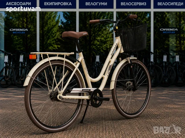 НОВ Градски Велосипед Leader Madeira Light Ivory 28 - БЕЗПЛАТНА ДОСТАВКА, снимка 2 - Велосипеди - 55380187