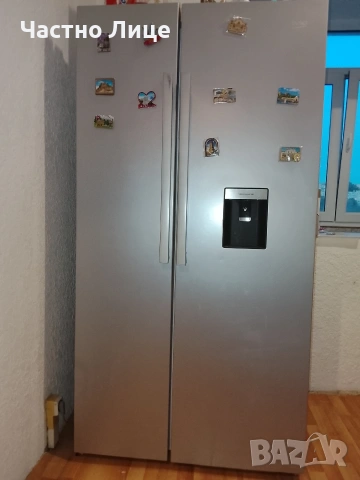 Хладилник Side-by-Side Beko с диспенсър – Работи безупречно!