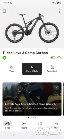 Електрически карбонов велосипед E Bike SPECIALIZED TURBO LEVO COMP CARBON 700 Wh, Full FOX - L, снимка 14 - Велосипеди - 55422597