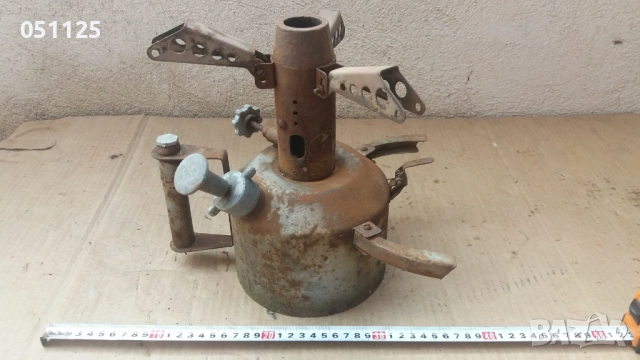 военен поливи газов котлон , снимка 2 - Антикварни и старинни предмети - 54626701