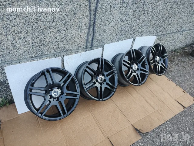 17" оригинални AMG джанти за Мерцедес, спорт пакет, 5х112, ц.о. 66,6, снимка 2 - Гуми и джанти - 55534529