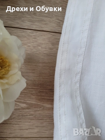 Бяла рокля G-Star реми 100% естествена материя , снимка 13 - Рокли - 54108695