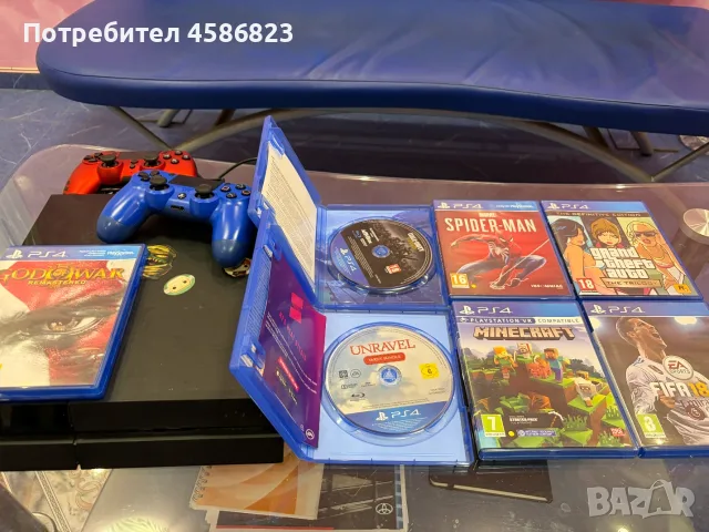 PLAYSTATION 4 – 500 GB 🎮, снимка 3 - PlayStation конзоли - 55649637