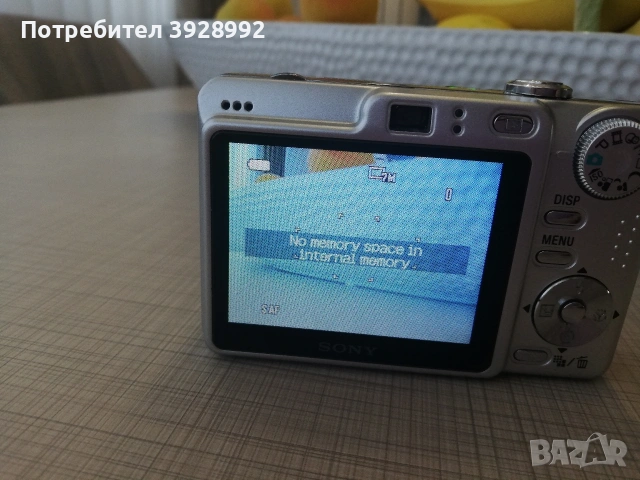 Sony Cyber-shot DSC-W55, снимка 8 - Фотоапарати - 55164563
