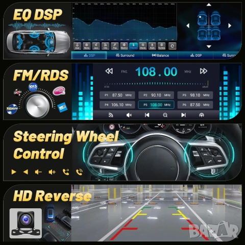 Android Мултимедия за BMW, Mini Cooper, Навигация, F55, F56, F57, Мини купър, двоен дин, радио, , снимка 8 - Аксесоари и консумативи - 54726909