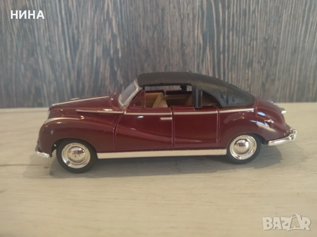 Метална количка BMW 502 !!!, снимка 3 - Колекции - 54917801