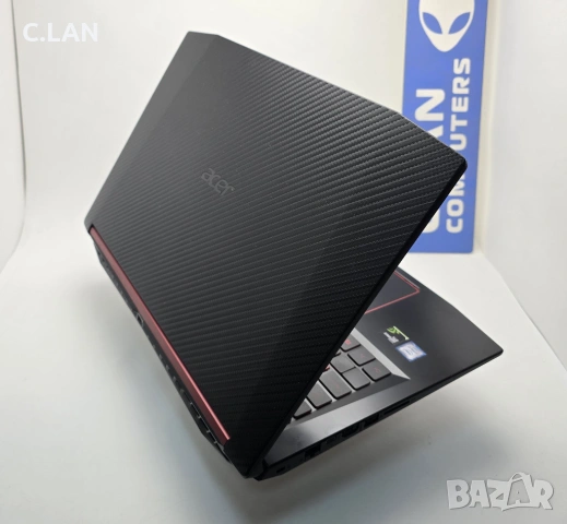 Acer Nitro 5 AN515-51 i7 7700HQ/16GB/256SSD/1TB HDD/GTX 1050-2GB/FHD/Подсветка, снимка 10 - Лаптопи за игри - 54758670