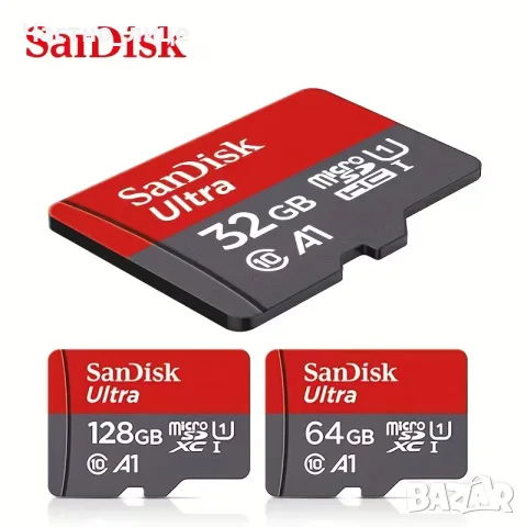 SanDisk MicroSDXC Card 128GB A1 Class 10, снимка 7 - Карти памет - 55434044