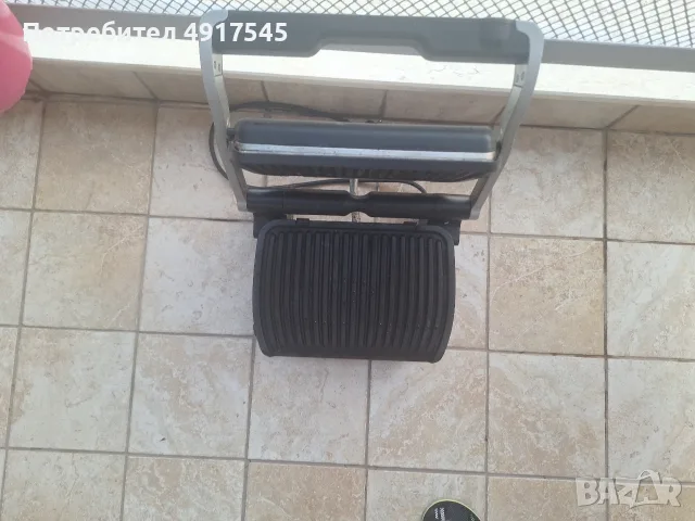 Optigrill tefal + плочи за гофрети и тавичка, снимка 4 - Скари - 55649452