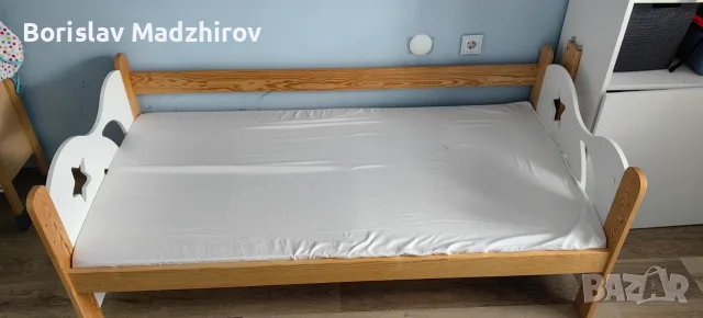 Детско легло Mikolaj 80x160 с чекмедже и матрак, снимка 2 - Мебели за детската стая - 55678604