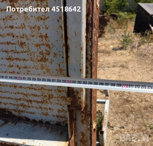 Метален силоз за фураж, резервоар за вода 4/4.5м3, h260,D145см, снимка 13 - Други машини и части - 55248068