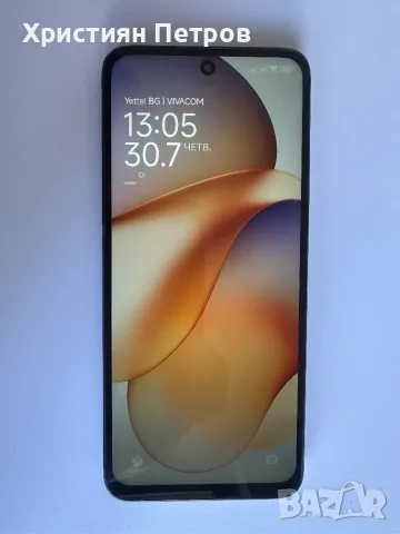 КАТО НОВ !!! Xiaomi Redmi 12 5G - 128GB - ЧЕРЕН - Две СИМ карти - Отключен, снимка 2 - Xiaomi - 55475821