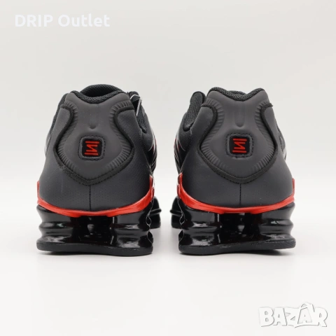 !НОВИ! Nike Shox TL | Black/Red | + КУТИЯ, снимка 7 - Маратонки - 54574486