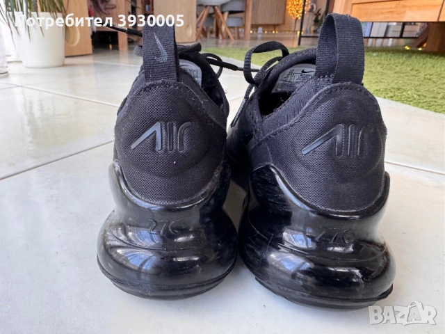NIKE Air Max 270 BG Black, снимка 5 - Маратонки - 54072217