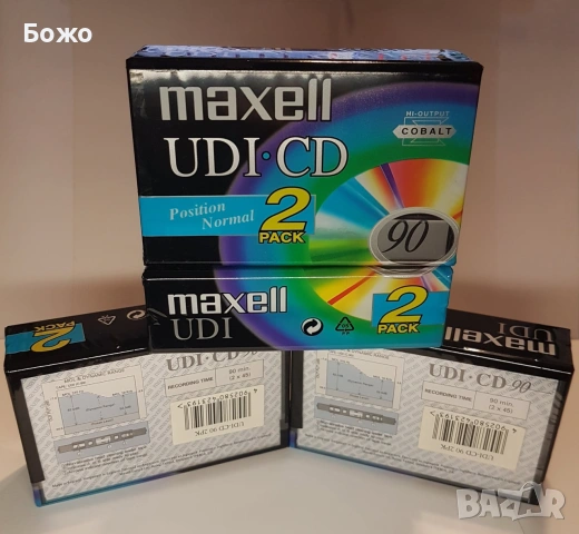 Чисто нови аудио касети Maxell UDI 90 Type I Normal