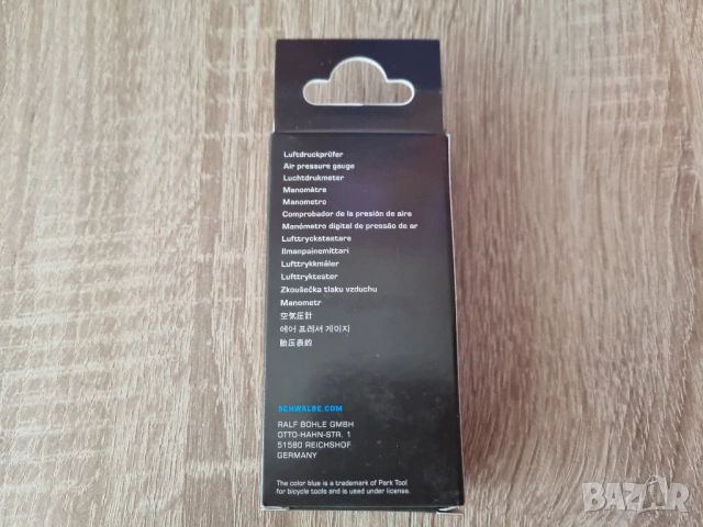 Дигитален манометър Schwalbe Airmax Pro, снимка 4 - Аксесоари за велосипеди - 54163638