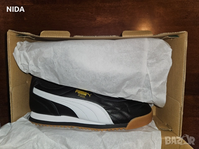 Маратонки Puma Roma Anniversario - 45 EU / 10.5 UK - Нови - Черни!, снимка 5 - Маратонки - 54805264