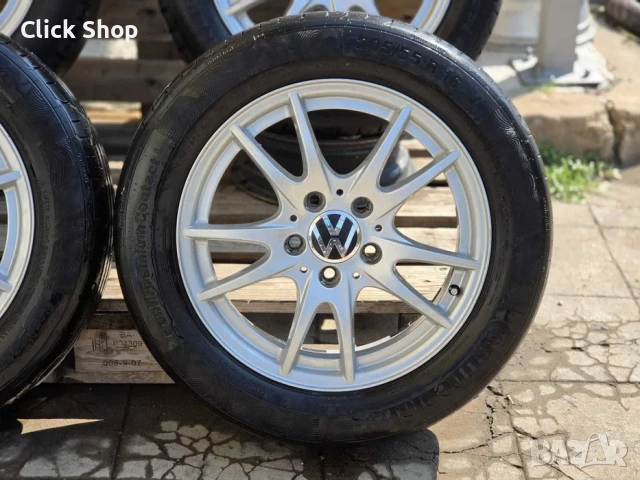 5х112 16 Джанти VW Golf Caddy Touran 5x112 Фолксваген, снимка 3 - Гуми и джанти - 55063455