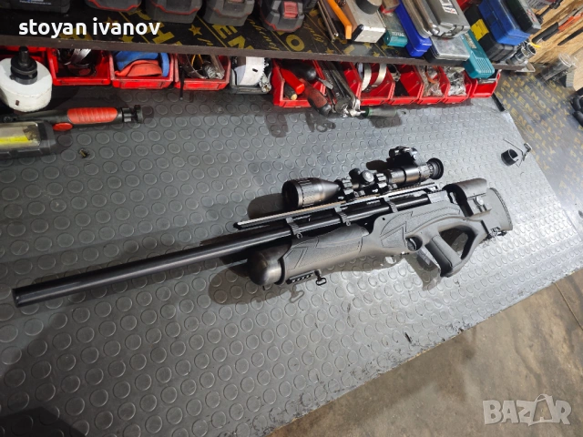 Hatsan Bully LONG 6.35 + оптика + нощно виждане + компресор