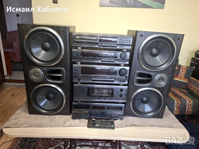 Sony LBT A790 мощна аудио система едни от най хубавите ретро уредби за ценители, снимка 2 - Аудиосистеми - 54159211