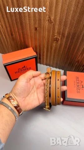 Hermes ✨ Естествена Кожа ✨Дамски Колани , снимка 4 - Колани - 55316133