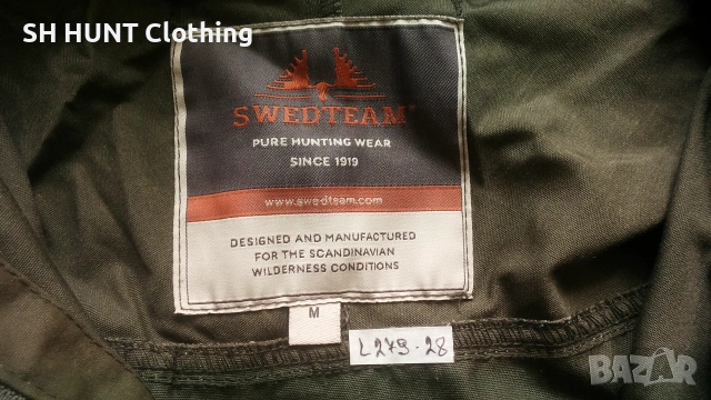 SWEDTEAM Jacket размер L за лов тънко яке пролет есен със здрава материя - 2755, снимка 17 - Екипировка - 55125174