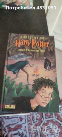 Harry Potter пет тома от общо седем (На немски), снимка 3 - Художествена литература - 54659224
