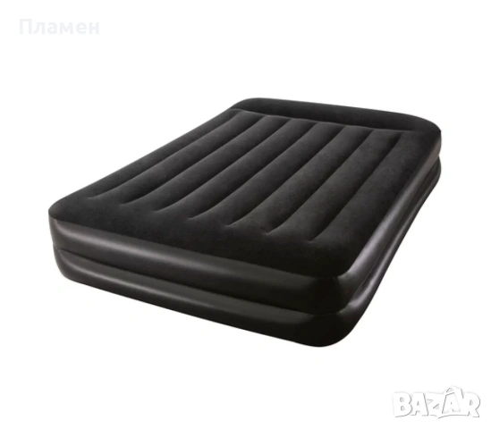 НАДУВАЕМ двоен ДЮШЕК легло, матрак спалня Bestway® Tritech  с ел.помпа 220 V 203 cm x 152 cm x 46 cm, снимка 7 - Спални и легла - 13694113