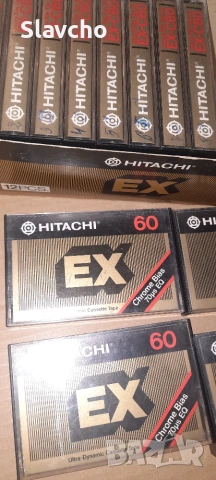 Аудио касети - Hitachi EX-C60/ 12 PCS./ Chrome/ Ultra-Dynamic Cassette Tape, снимка 12 - Аудио касети - 54992004