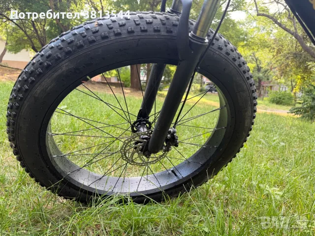 Fat Bike 26” с двойно окачване, снимка 7 - Велосипеди - 55436709