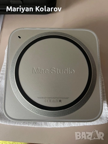 Mac Studio M4 Max 16CPU / 32GPU / 36GB RAM / 512 GB SSD, снимка 3 - Работни компютри - 54479886