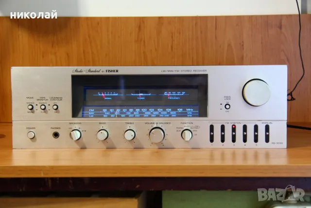 fisher  rs-3030, снимка 2 - Ресийвъри, усилватели, смесителни пултове - 55362100