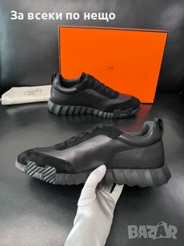 Hermes Мъжки Черни Маратонки👟Мъжки Спортни Обувки - 3 Цвята Код KP9