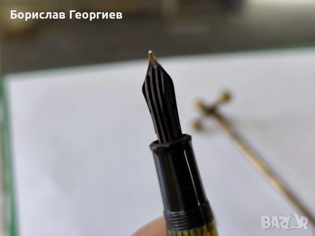 Писалка Pelikan 400 gold nib 14 c 585, снимка 7 - Колекции - 54277414