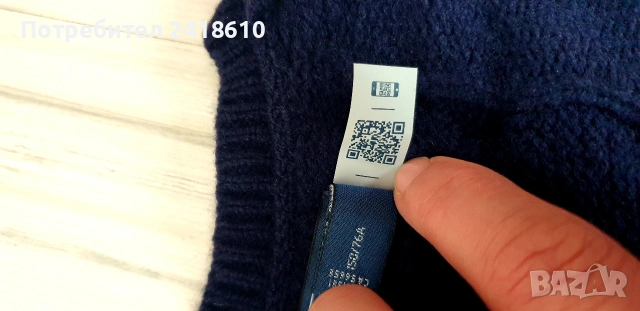 POLO Ralph Lauren Cable Wool / Cashmere Knit Womens Size XXS ОРИГИНАЛ! Дамска Жилетка, снимка 6 - Жилетки - 53579128