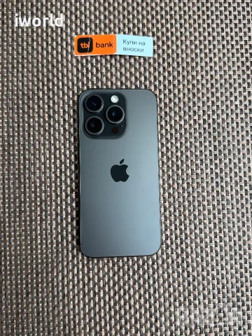 100% Battery❗️1Tb❗️iPhone 15 PRO Лизинг от 28€/мес / Black Titanium / КАТО НОВ! 