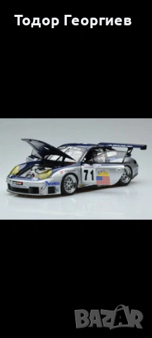 Porsche 911 GT3 RsR Autoart 1:18, снимка 5 - Колекции - 54760621